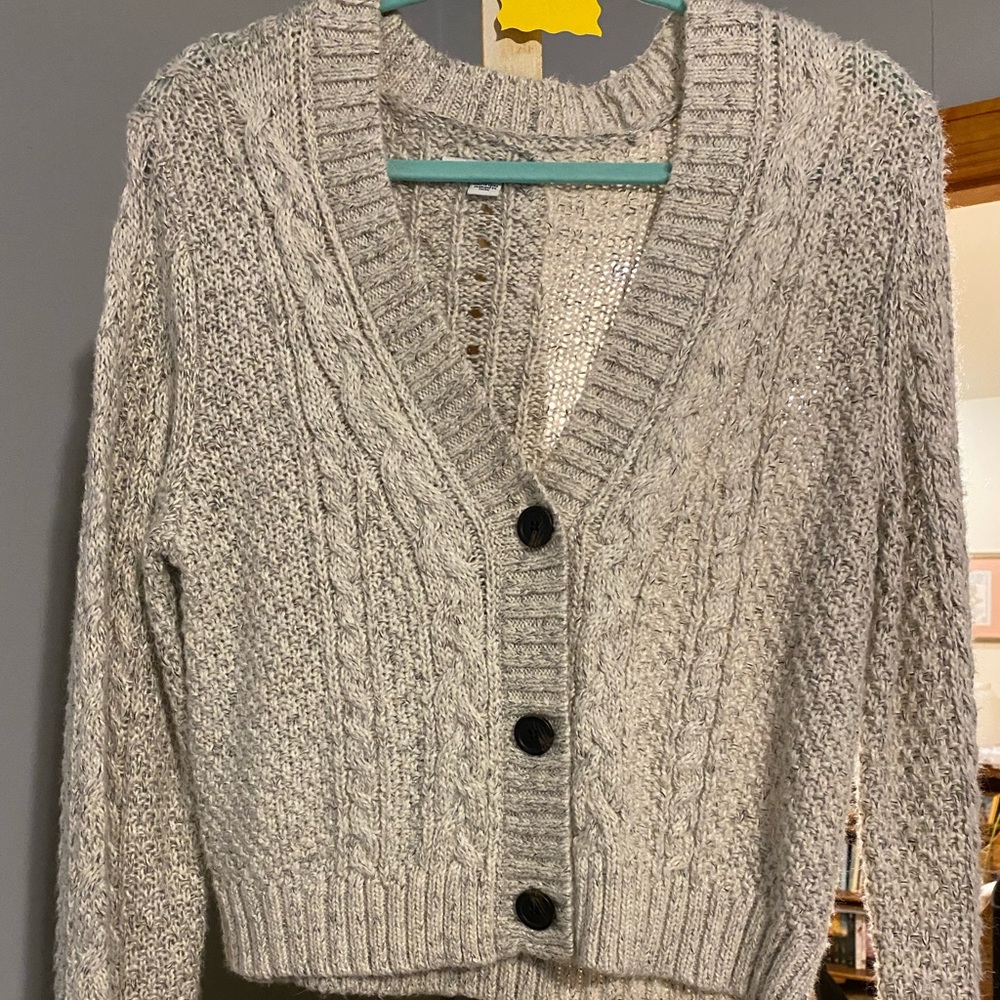 Cropped sweater